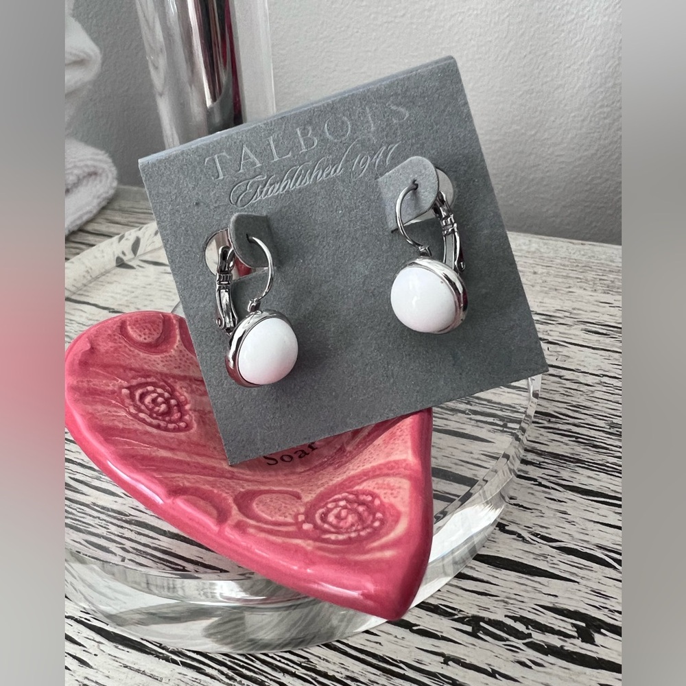 Talbots Gray and Silver Earrings